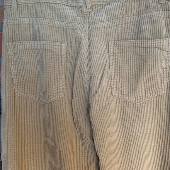 Wide Velvet beige pants from Zara - Picture 6 of 7